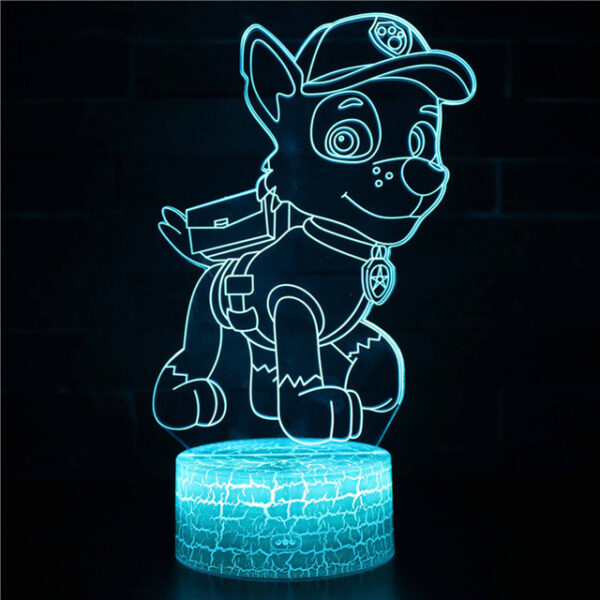 lampara led paw patrol