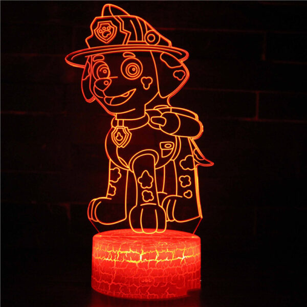 lampara led paw patrol