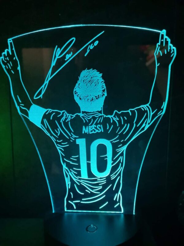 lampara led messi