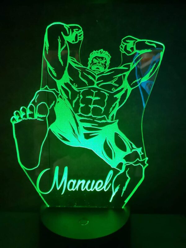 lampara led hulk