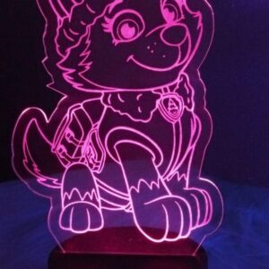 lampara led paw patrol