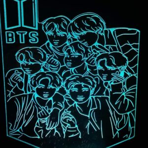 lampara led bts