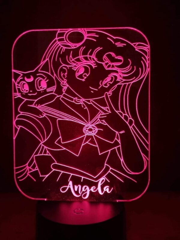 lampara led sailor moon