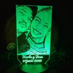 Lampara Led Personalizada Grabada photo review