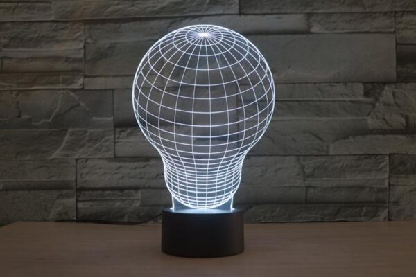 lampara led 3d