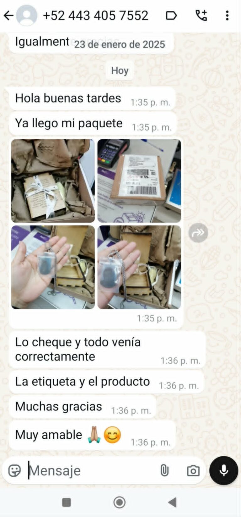Captura de reseña
