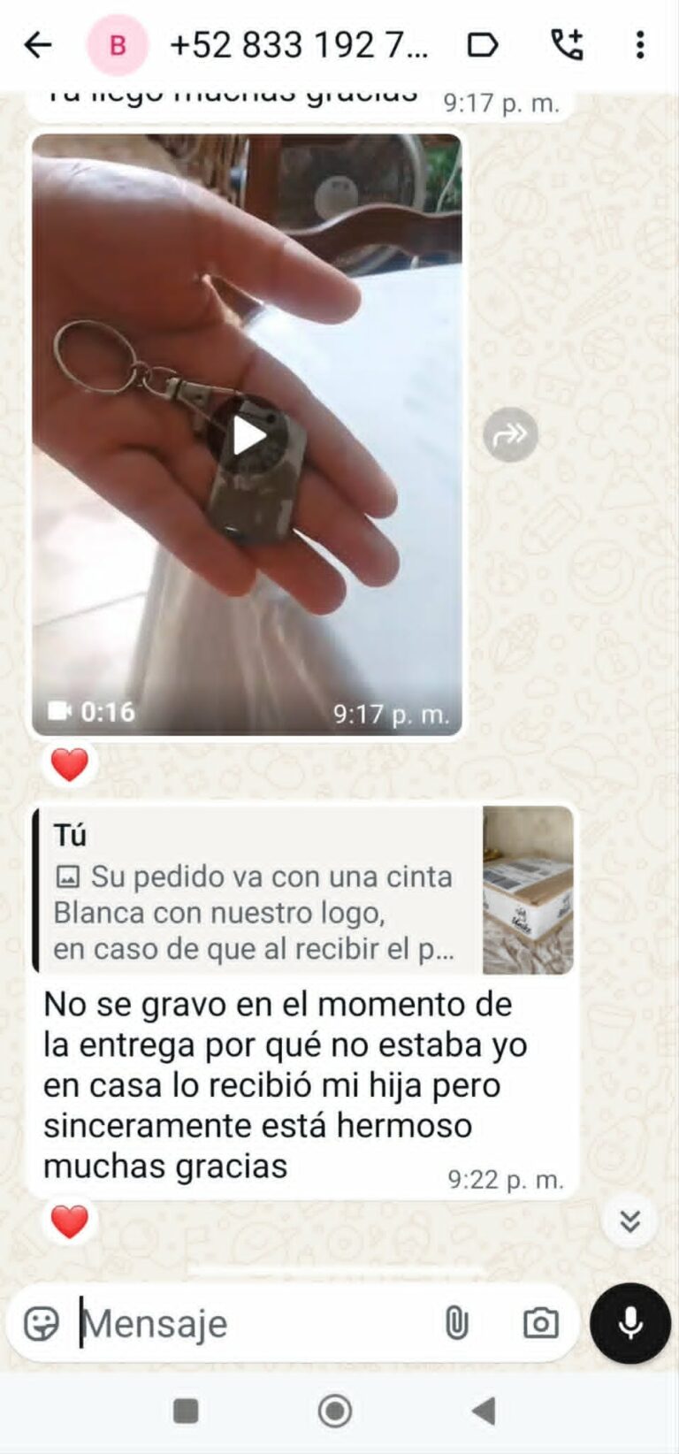 Captura de reseña