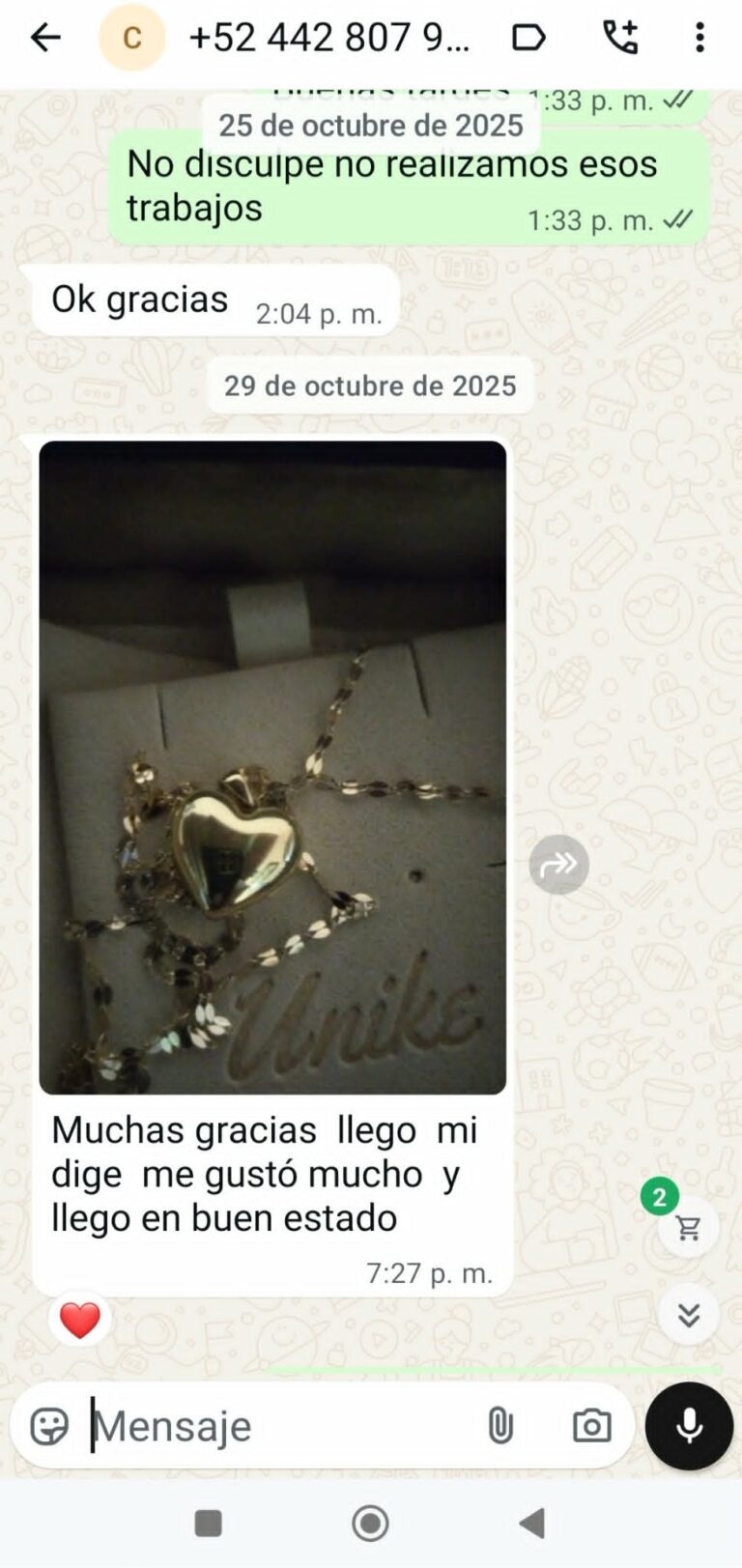 Captura de reseña