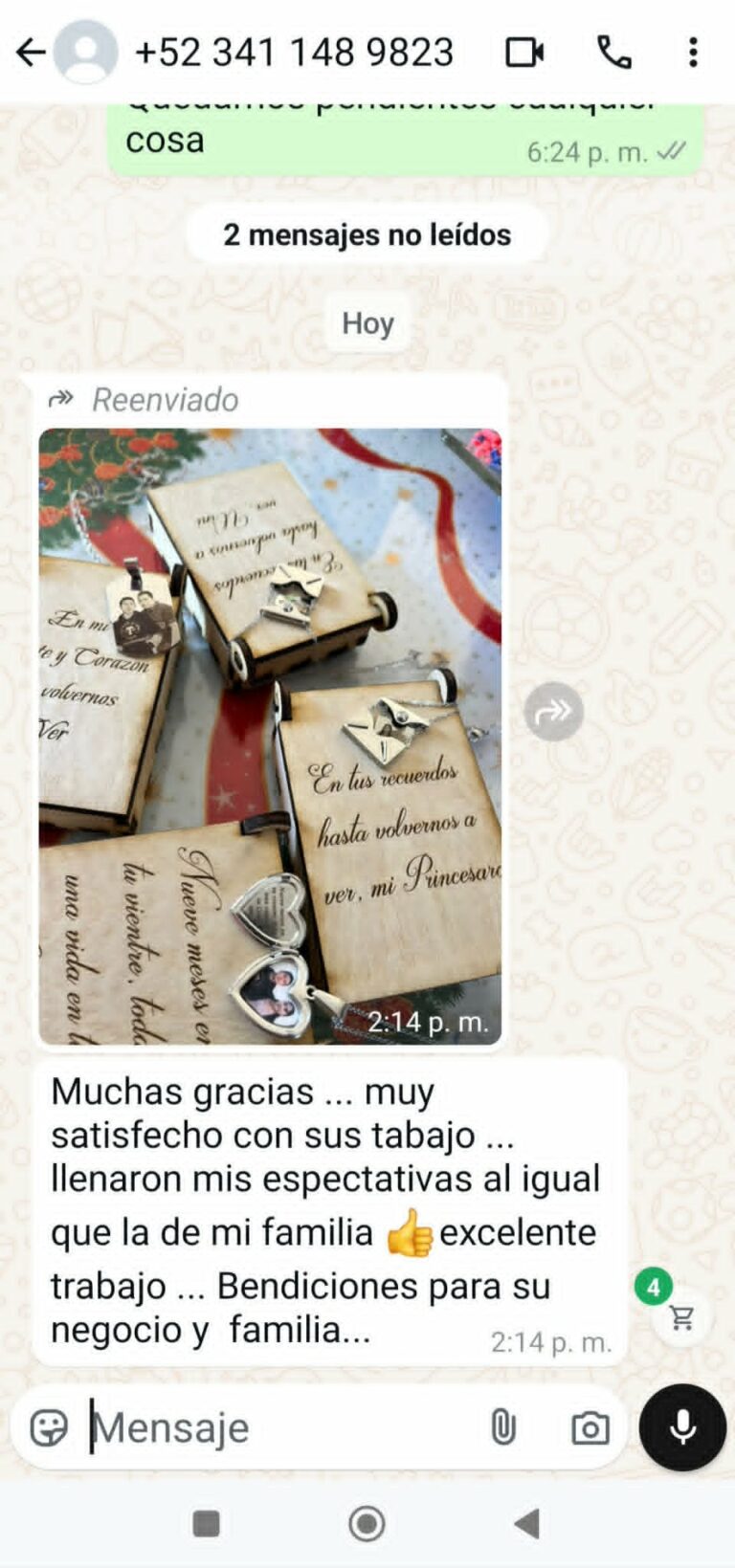 Captura de reseña
