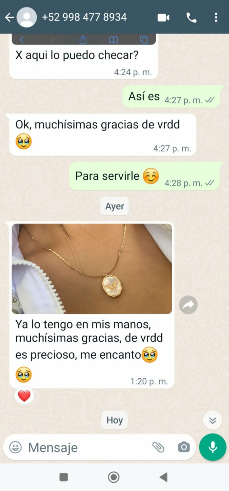 Captura de reseña