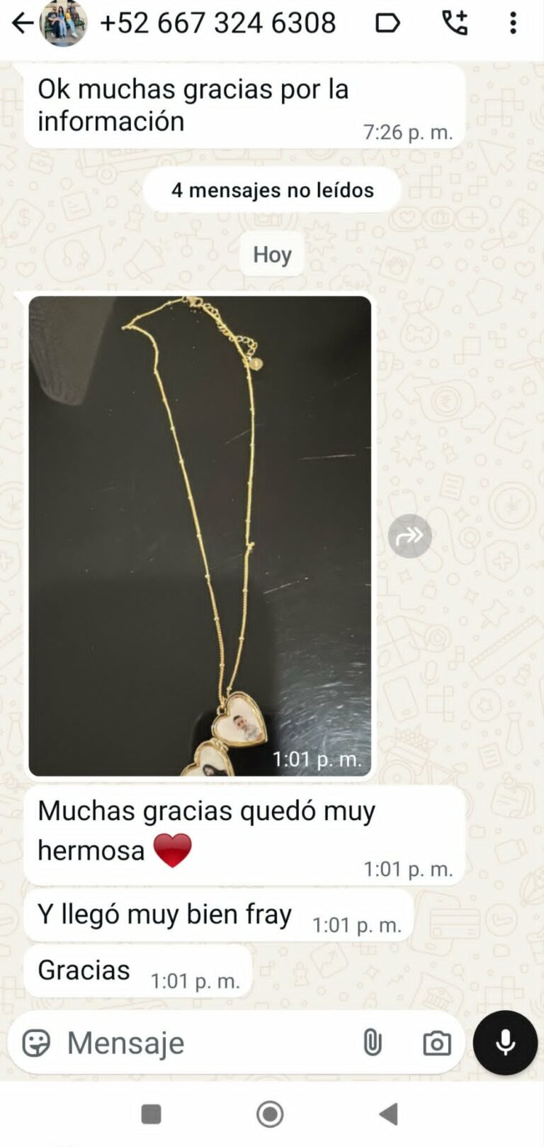 Captura de reseña
