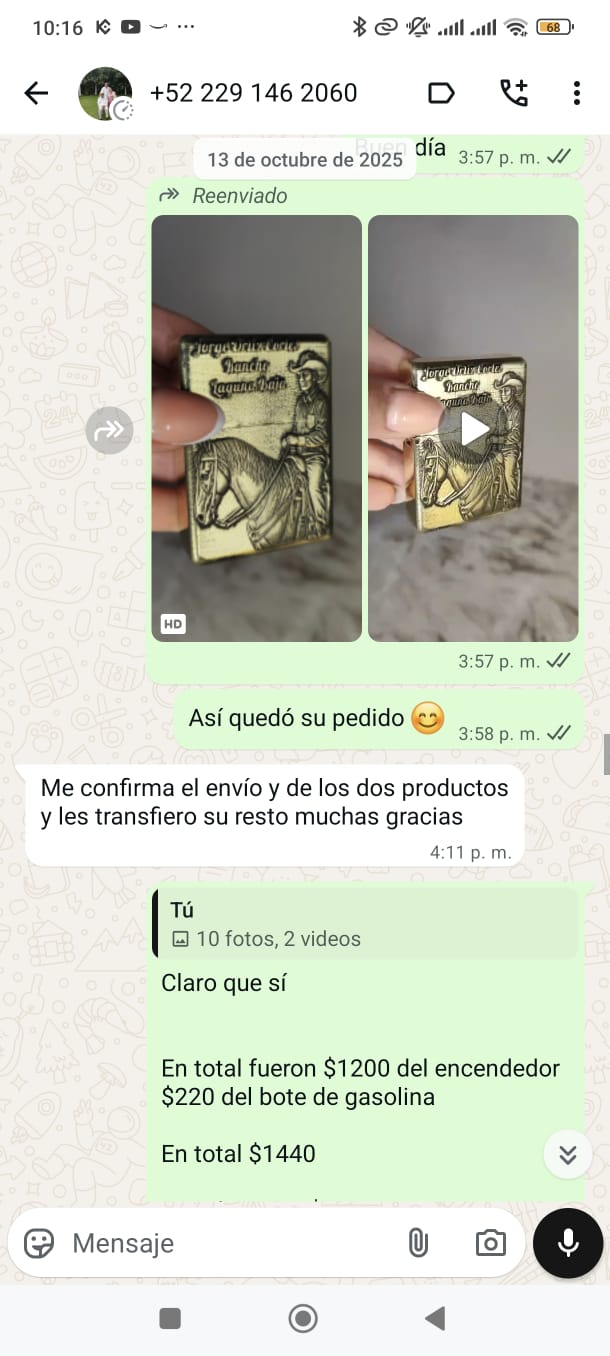 Captura de reseña