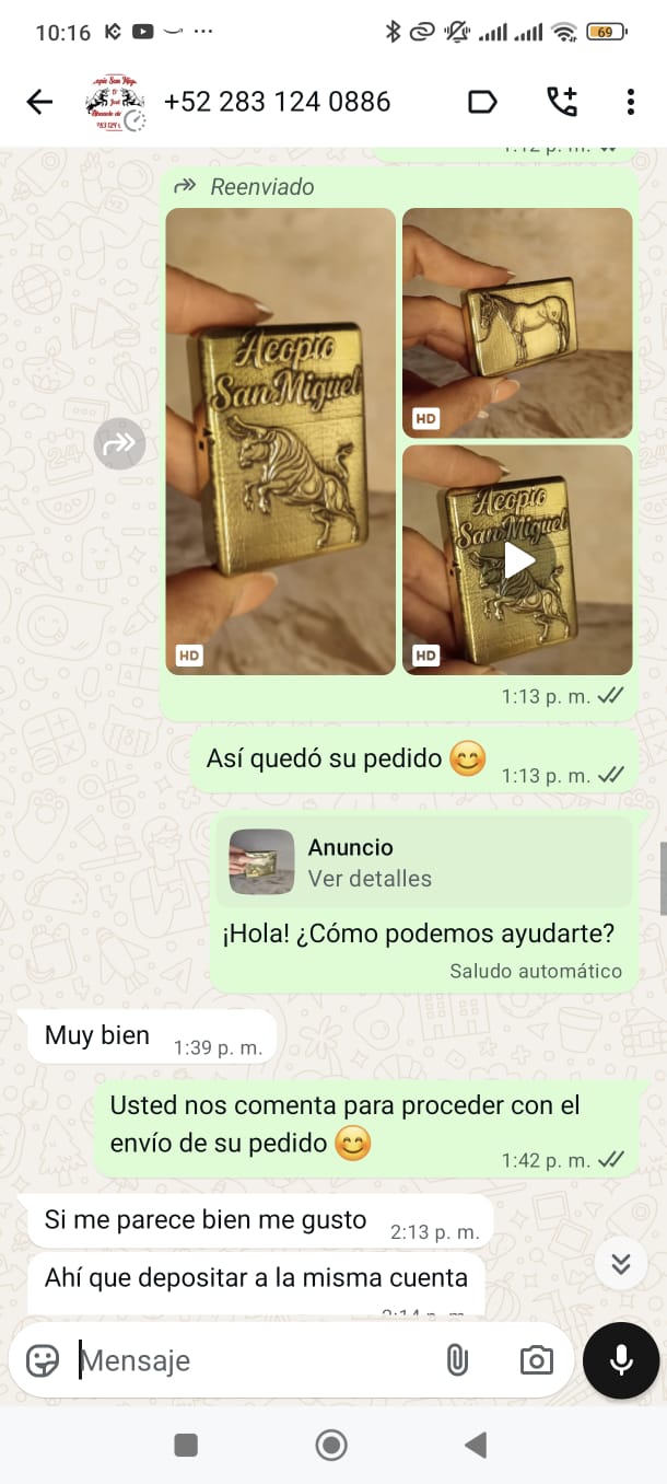 Captura de reseña