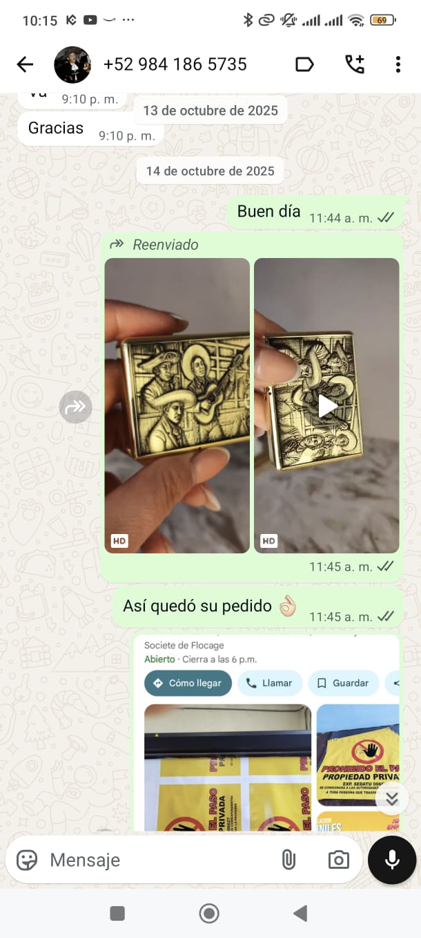 Captura de reseña