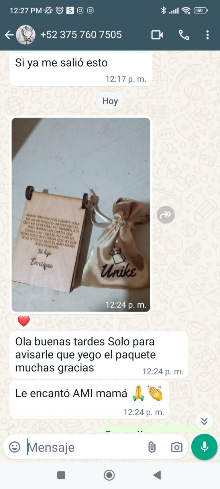 Captura de reseña